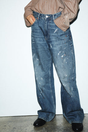 Loose Oversized High-Waist Jeans