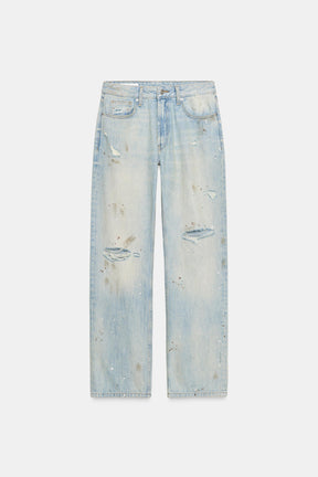 STRAIGHT-LEG JEANS