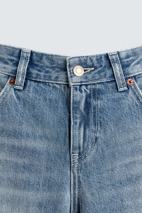Low-Rise Flare Jeans