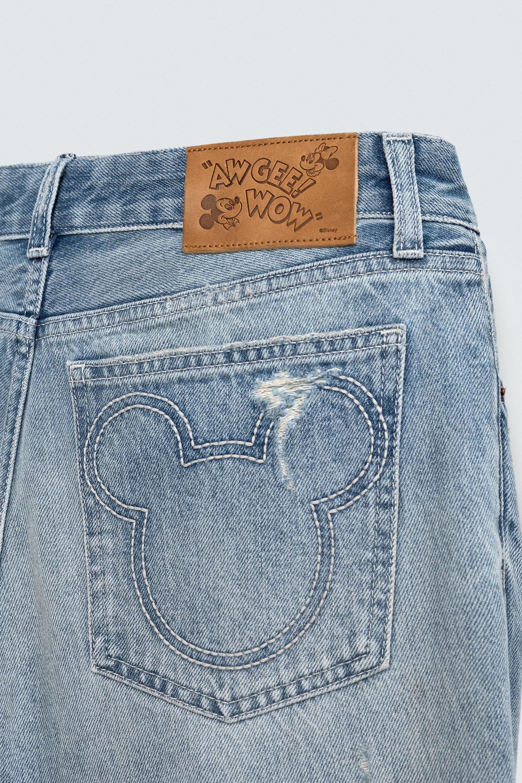 Low-Rise Flare Jeans