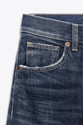 STRAIGHT WIDE HIGH-WAIST JEANS