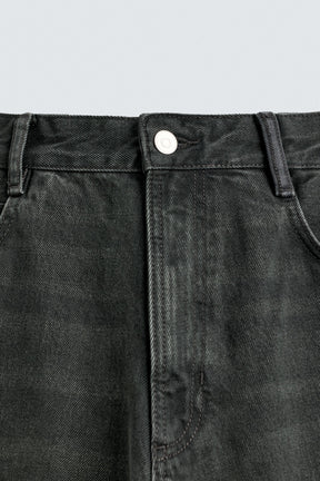 BAGGY FIT JEANS WITH TWISTED SEAM - Image 8