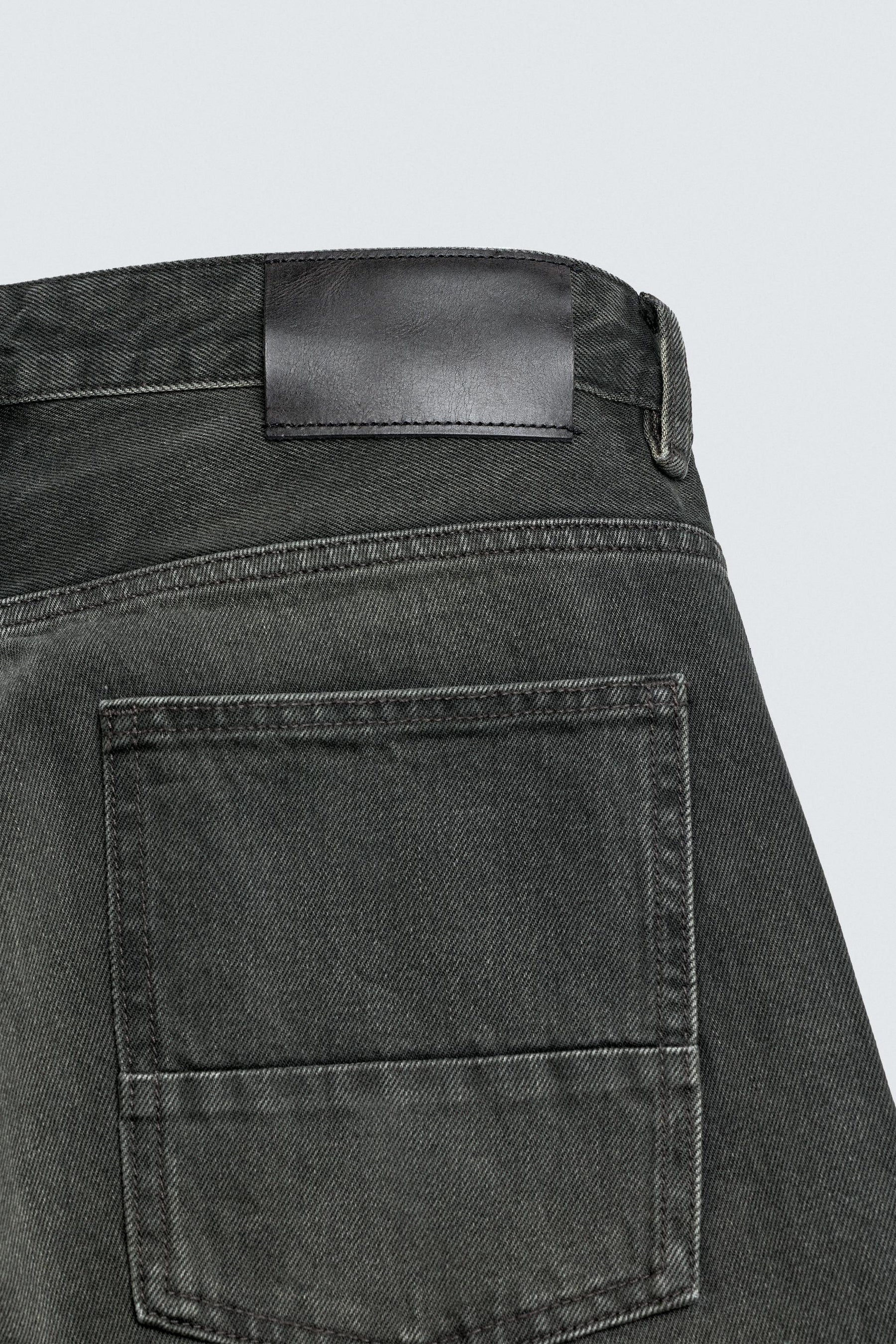 BAGGY FIT JEANS WITH TWISTED SEAM - Image 9