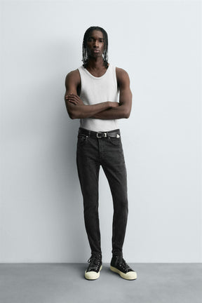 SKINNY CROPPED FIT JEANS - Image 1