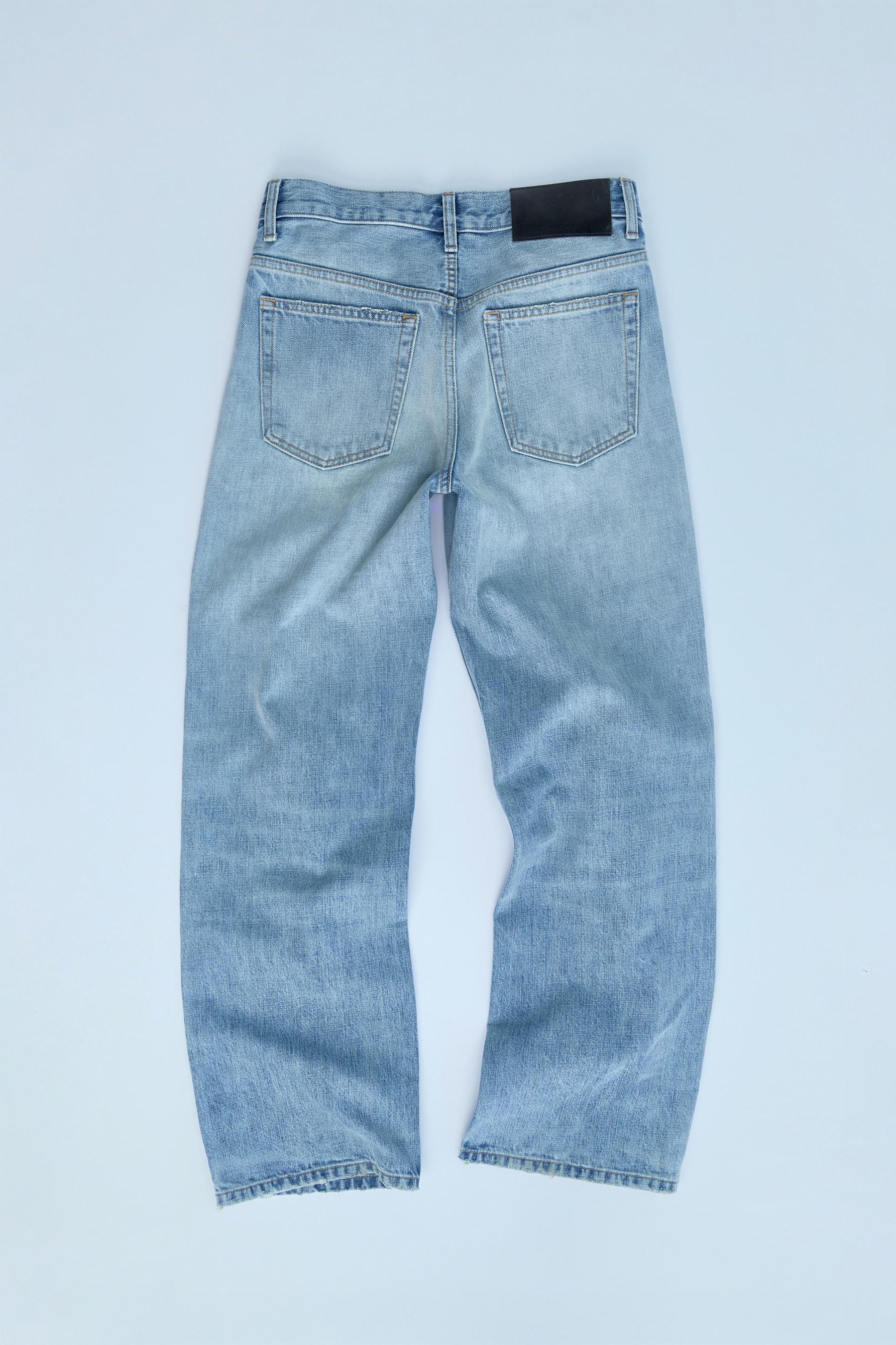 Loose Straight Mid-Waist Jeans