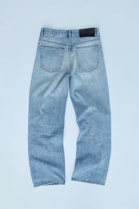 Loose Straight Mid-Waist Jeans