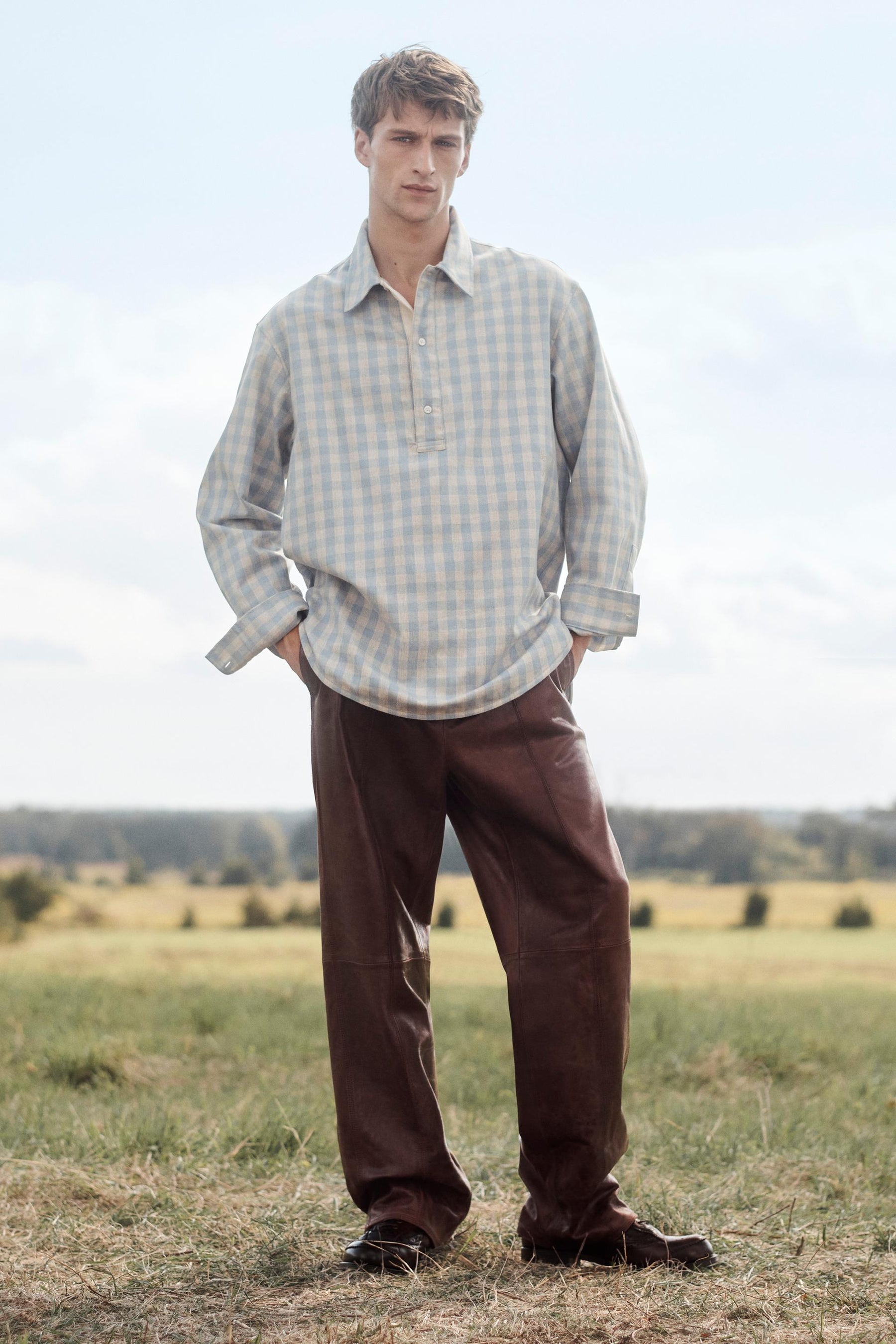 LIMITED EDITION CHECK POLO SHIRT - Image 1