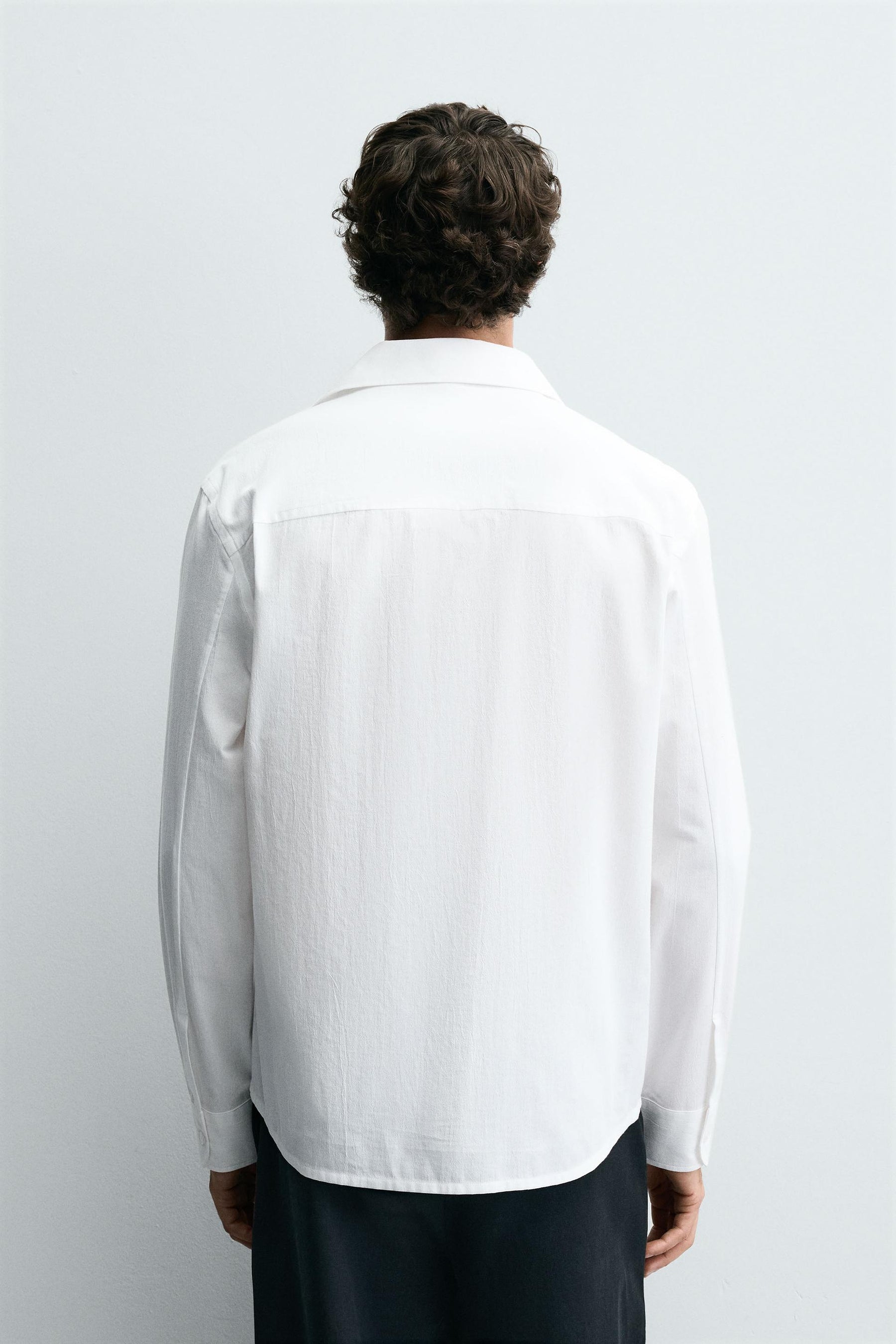 CREASED-EFFECT SHIRT - Image 3