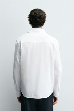 CREASED-EFFECT SHIRT - Image 3