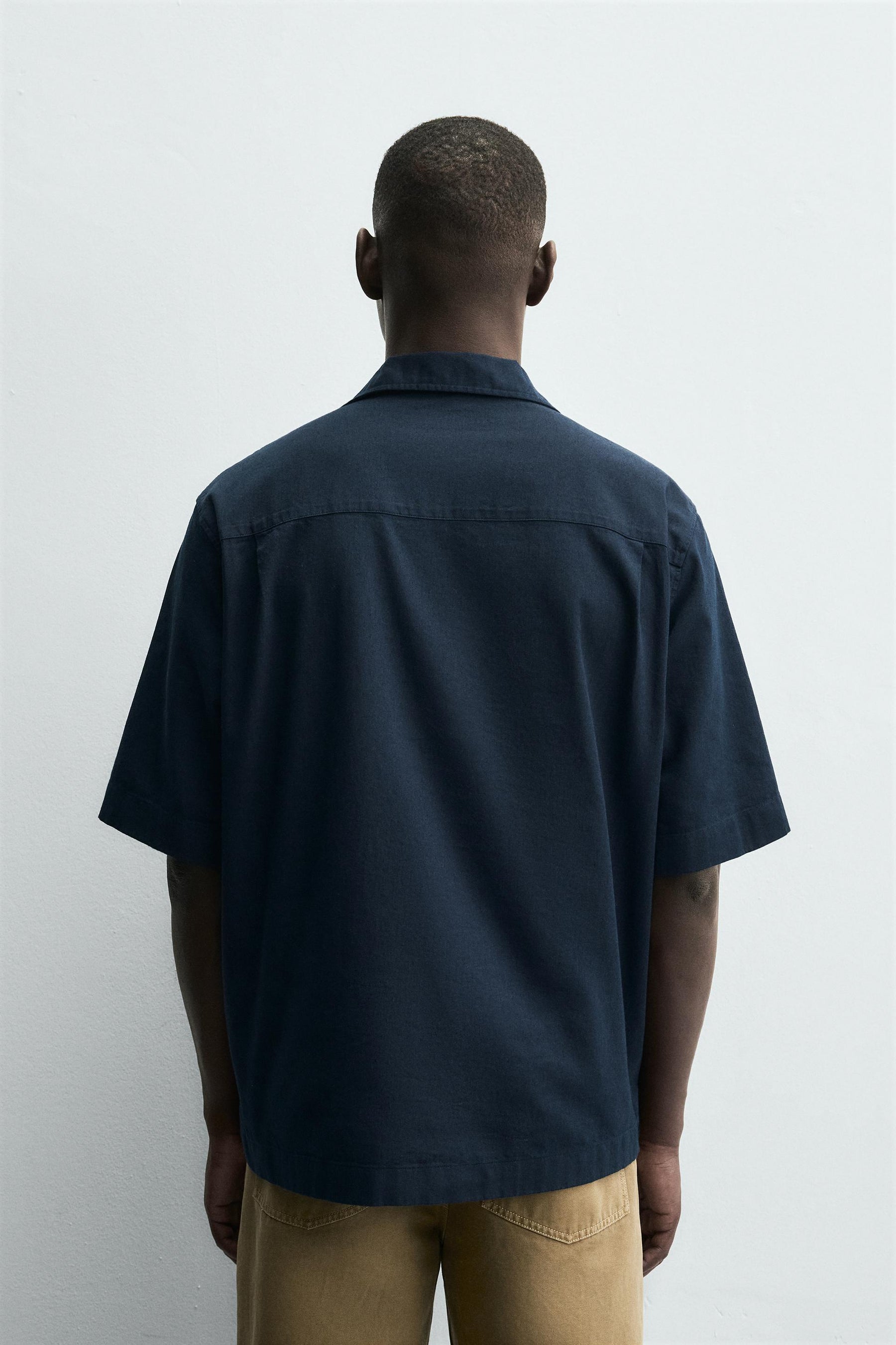 COTTON/LINEN POLO SHIRT - Image 3