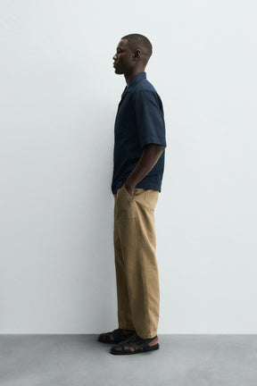 COTTON/LINEN POLO SHIRT - Image 4