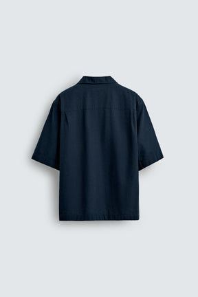 COTTON/LINEN POLO SHIRT - Image 6