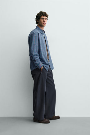 CHECK SHIRT WITH POCKET - Image 4