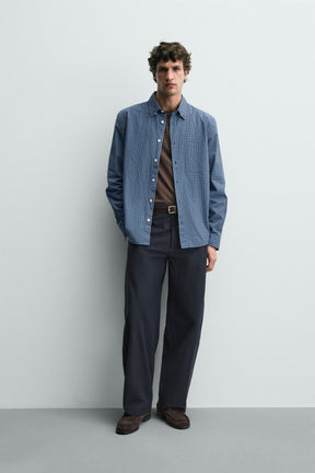 CHECK SHIRT WITH POCKET - Image 1