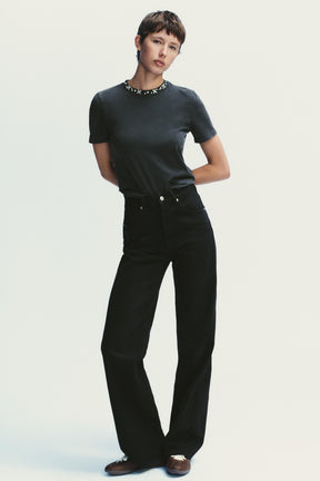 Faded-Effect T-Shirt