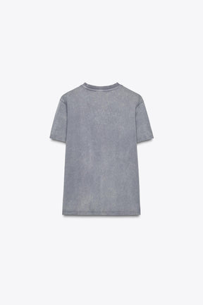 Faded-Effect T-Shirt
