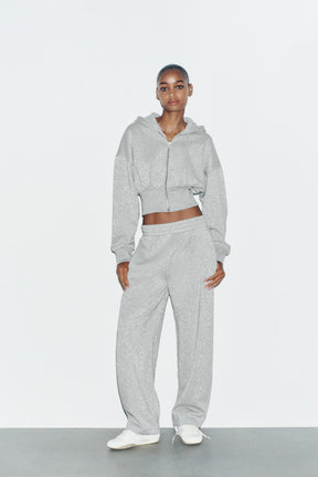 METALLIC THREAD TROUSERS