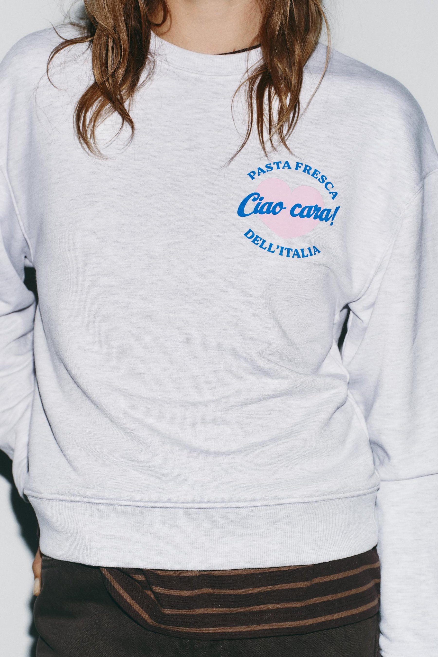 Slogan Print Sweatshirt