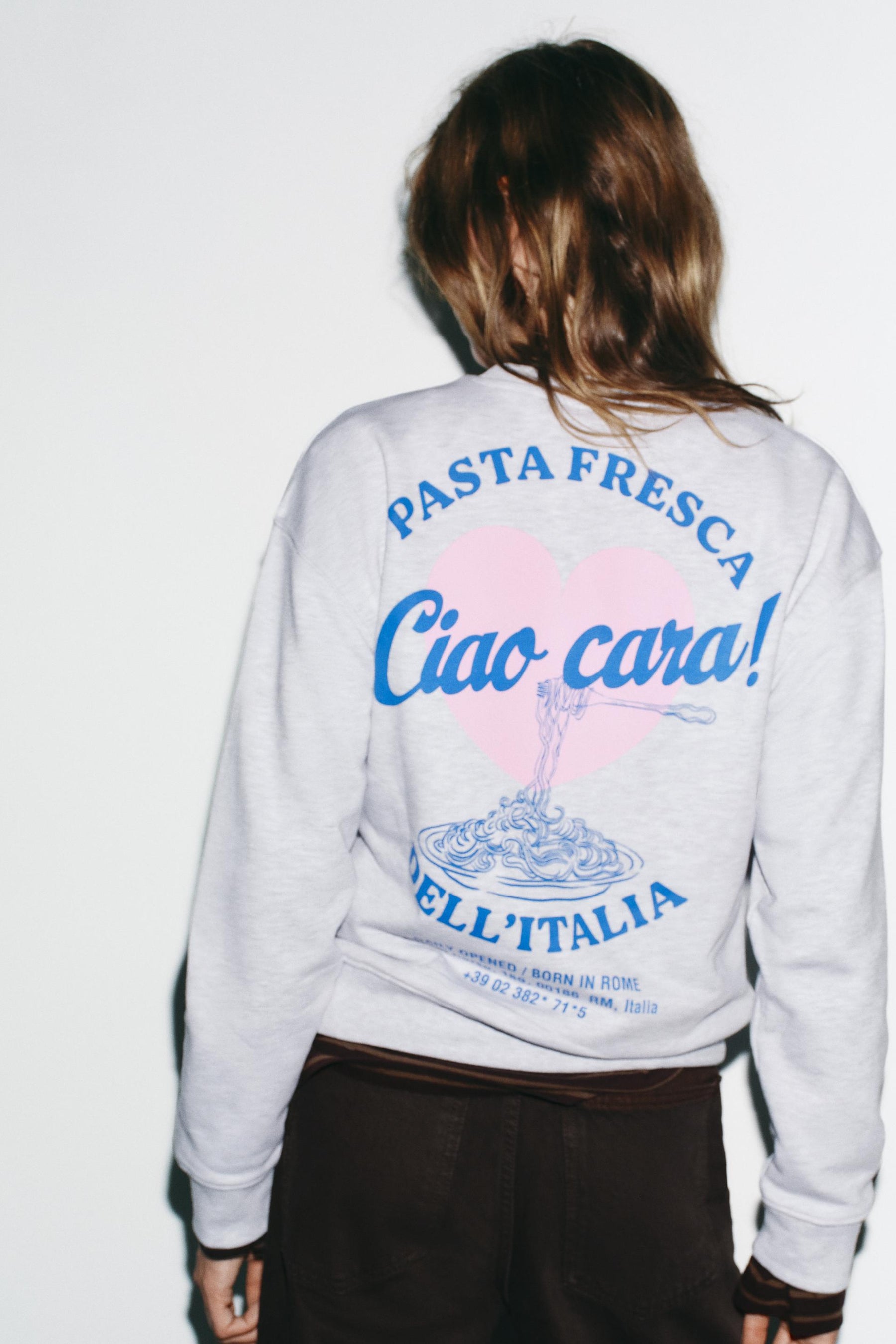 Slogan Print Sweatshirt