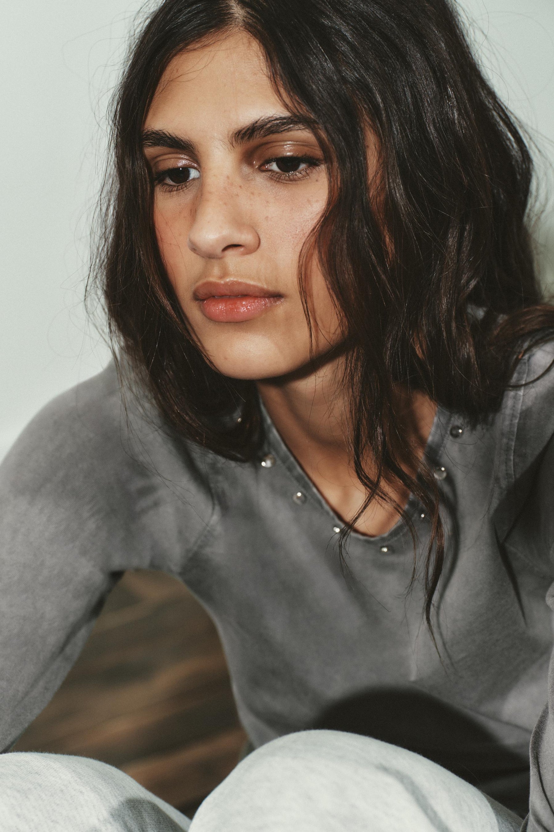 Studded Faded T-Shirt