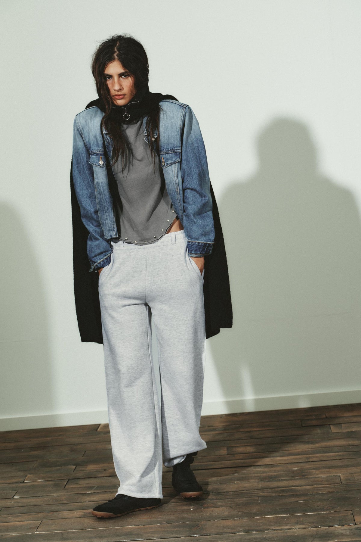 Studded Faded T-Shirt