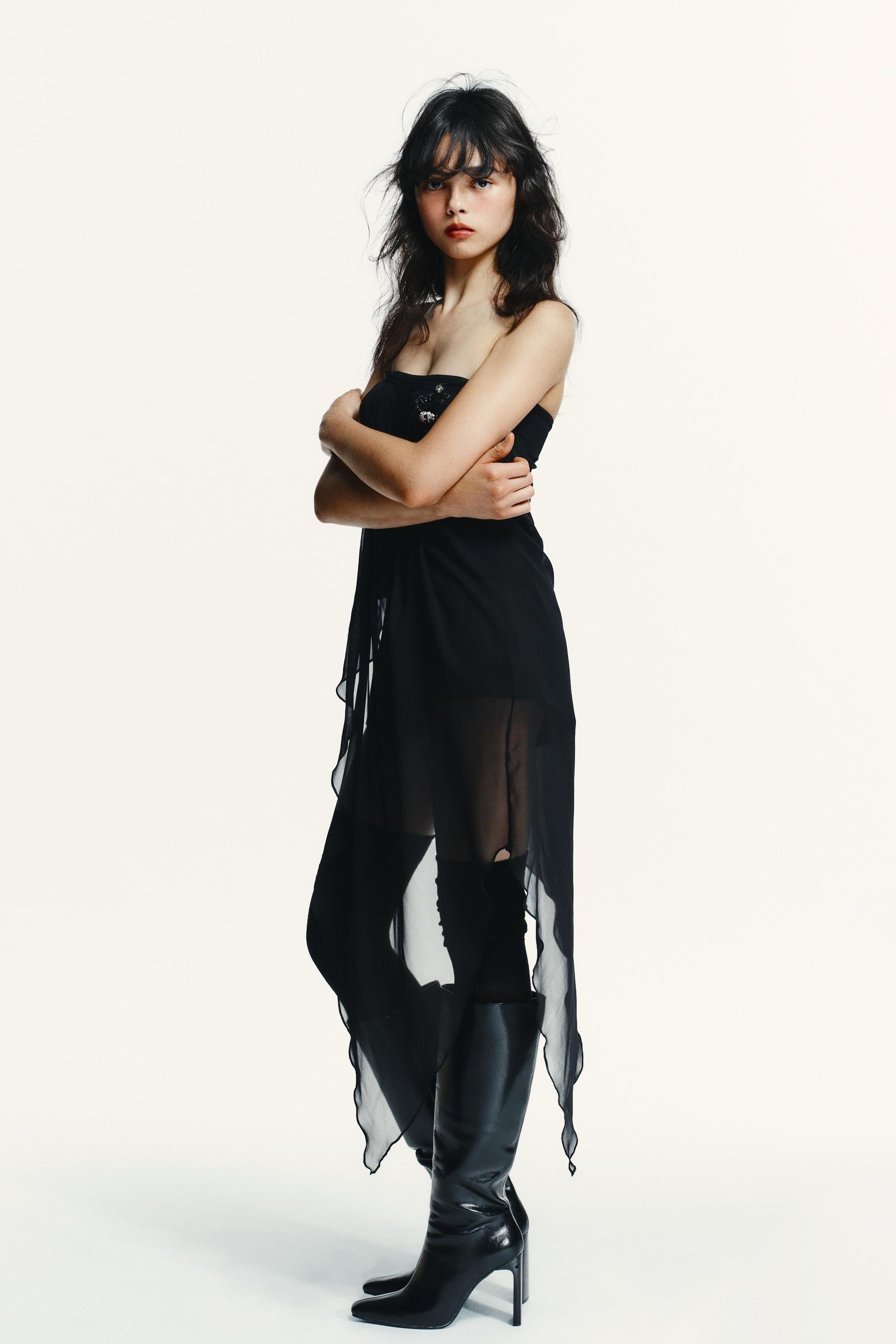 Contrast Bandeau Top