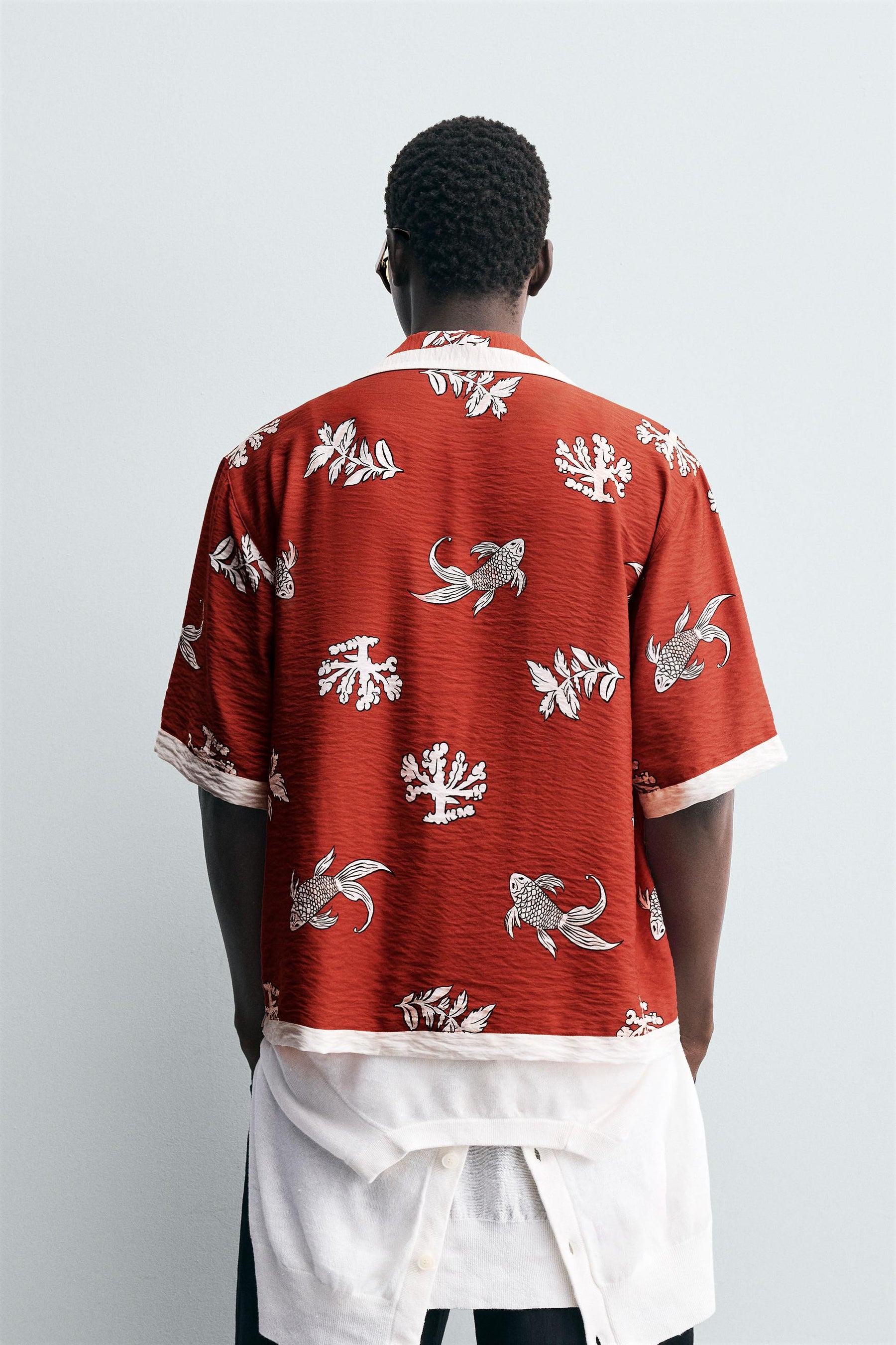 CARP PRINT SHIRT - Image 3