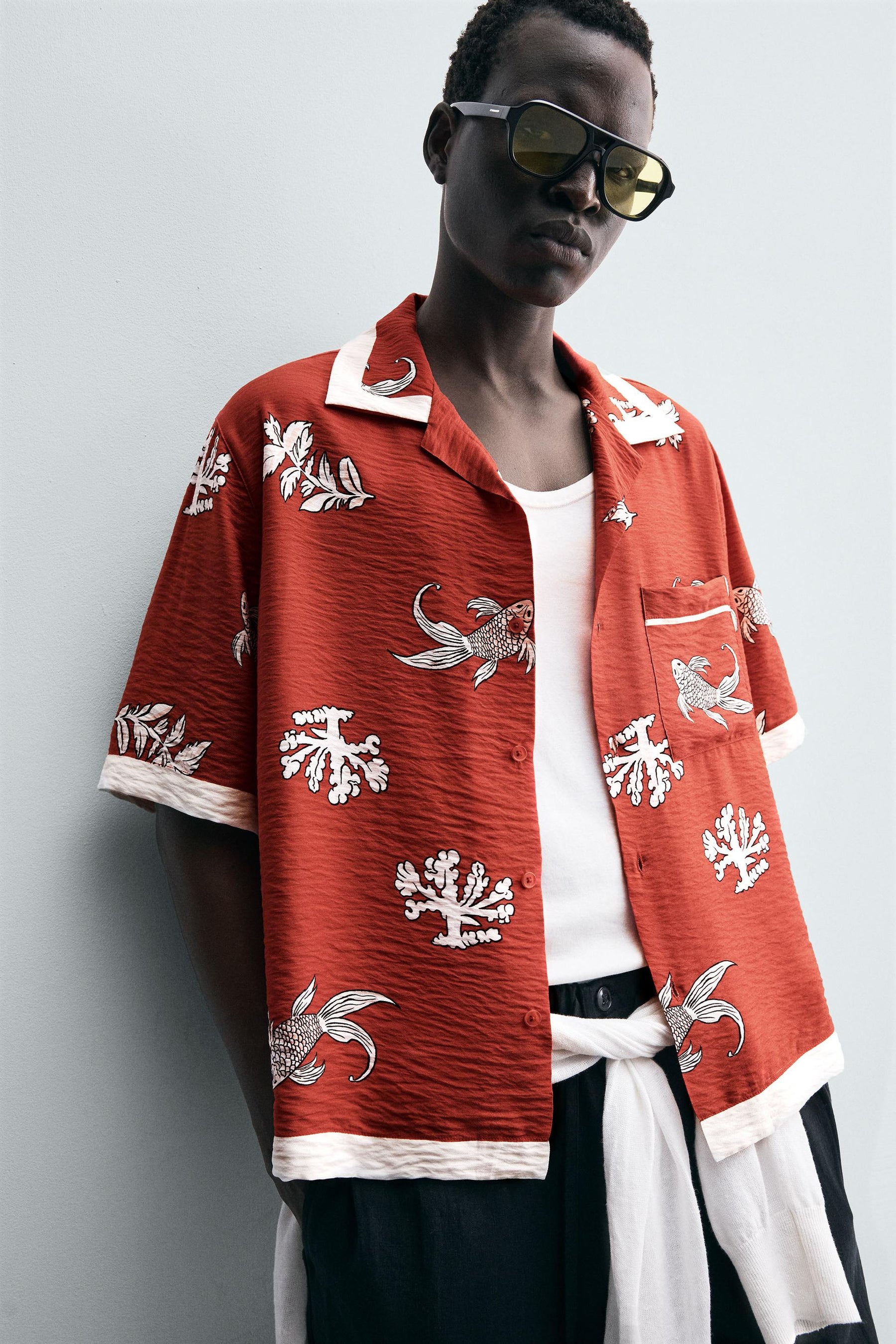 CARP PRINT SHIRT - Image 5