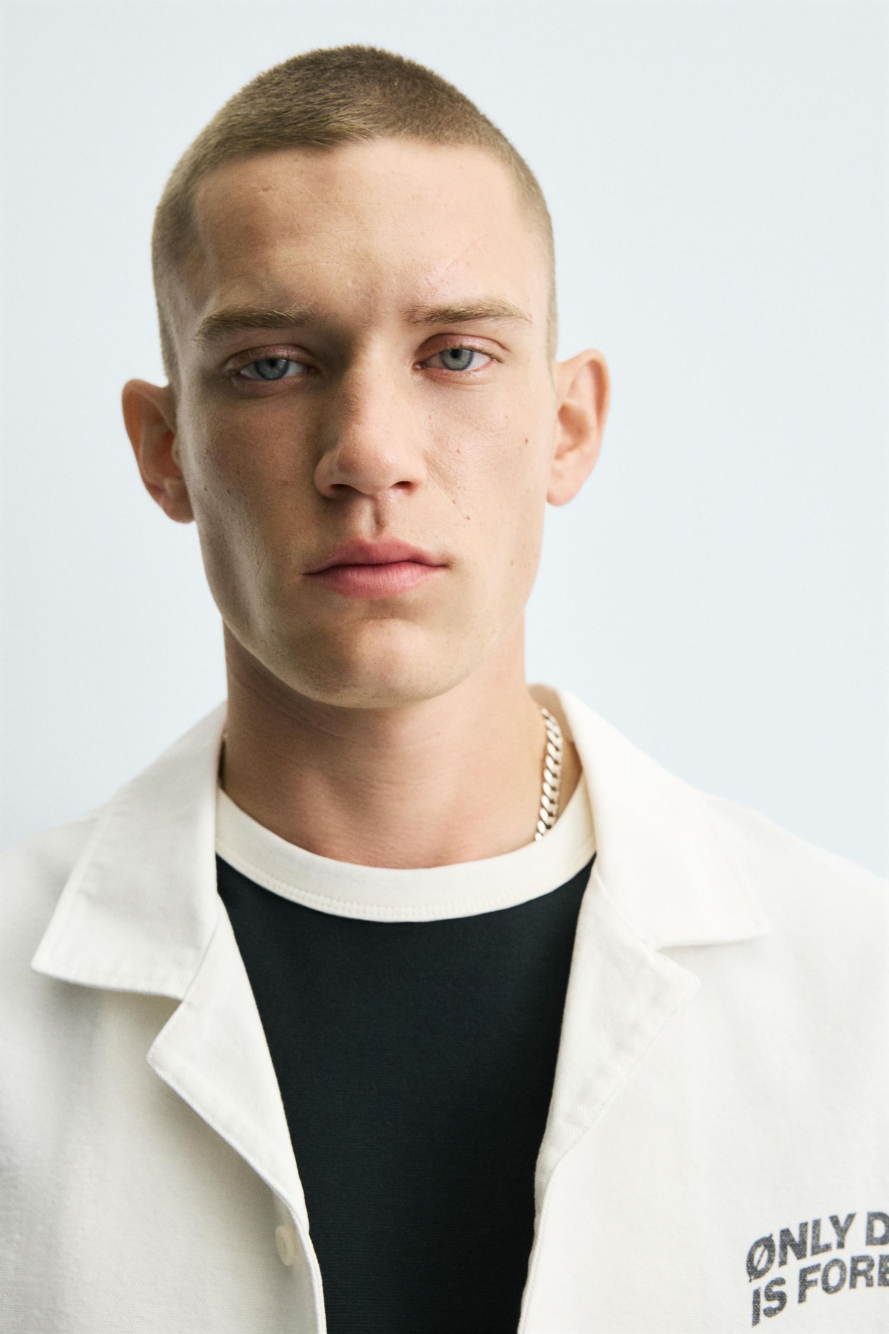 TEXTURED PRINT SHIRT - Image 6