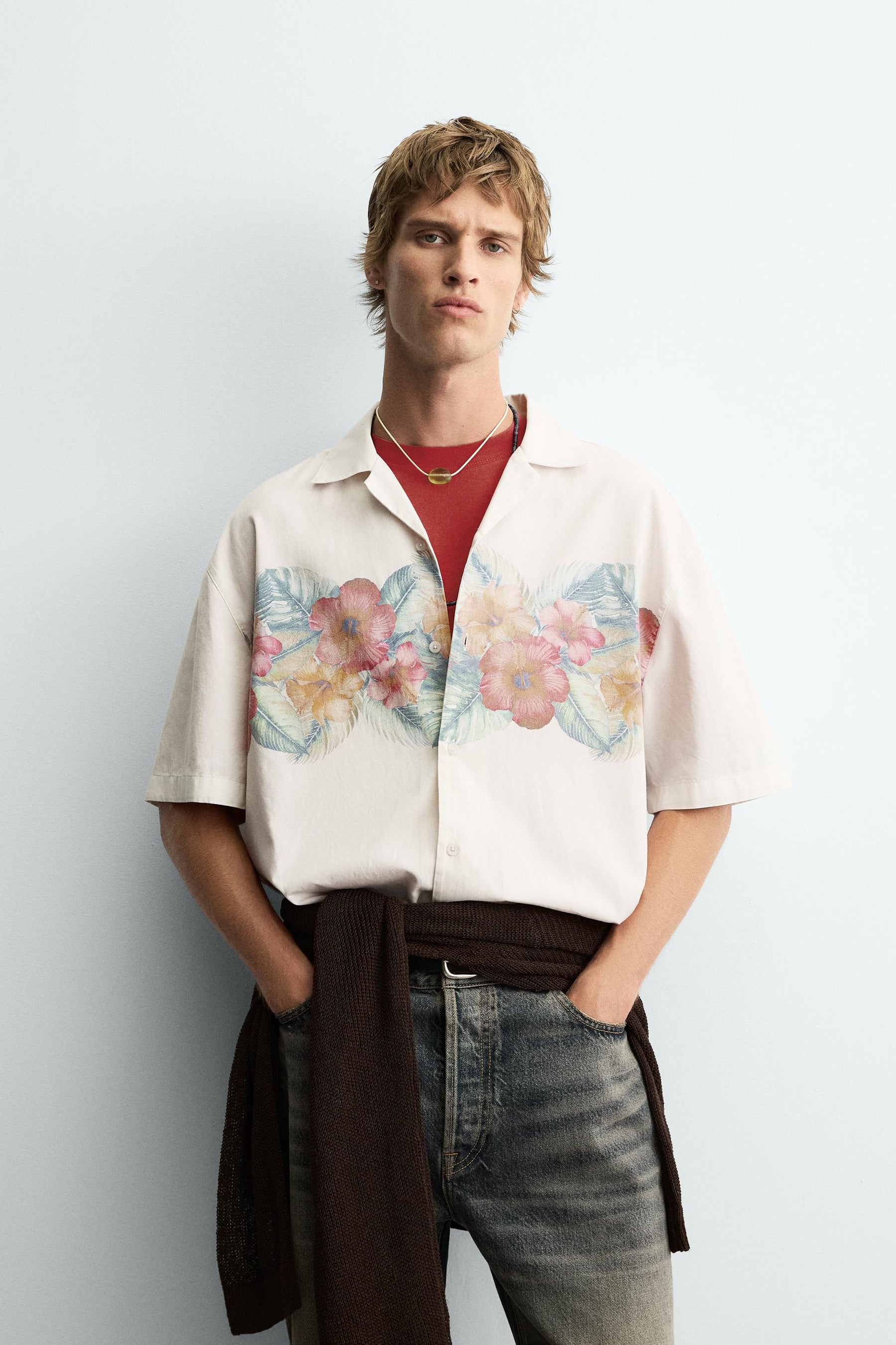 FLORAL PRINT SHIRT - Image 2