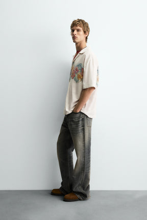 FLORAL PRINT SHIRT - Image 4