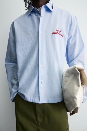 GRAPHIC STRIPED SHIRT - Image 6