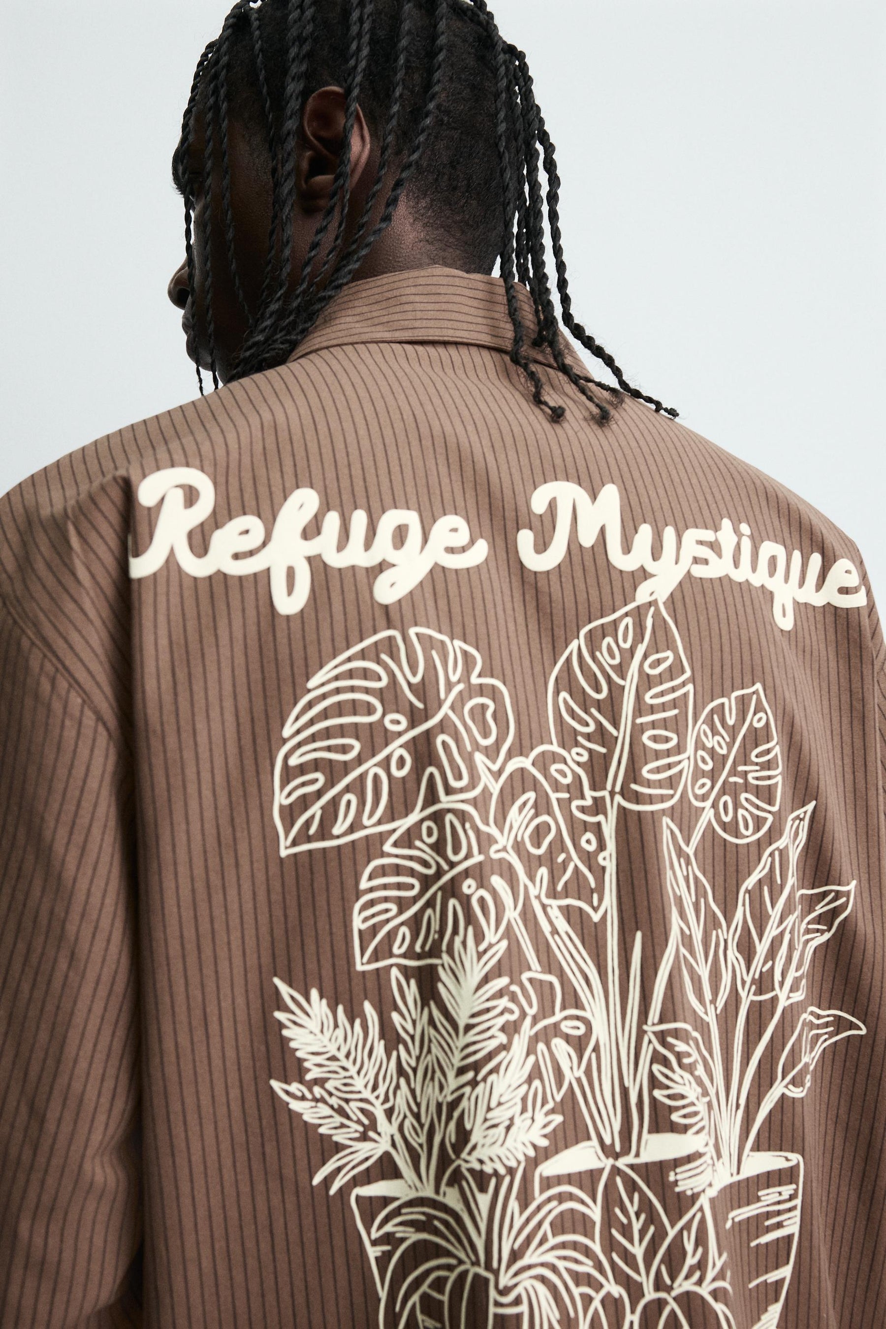 GRAPHIC STRIPED SHIRT - Image 8