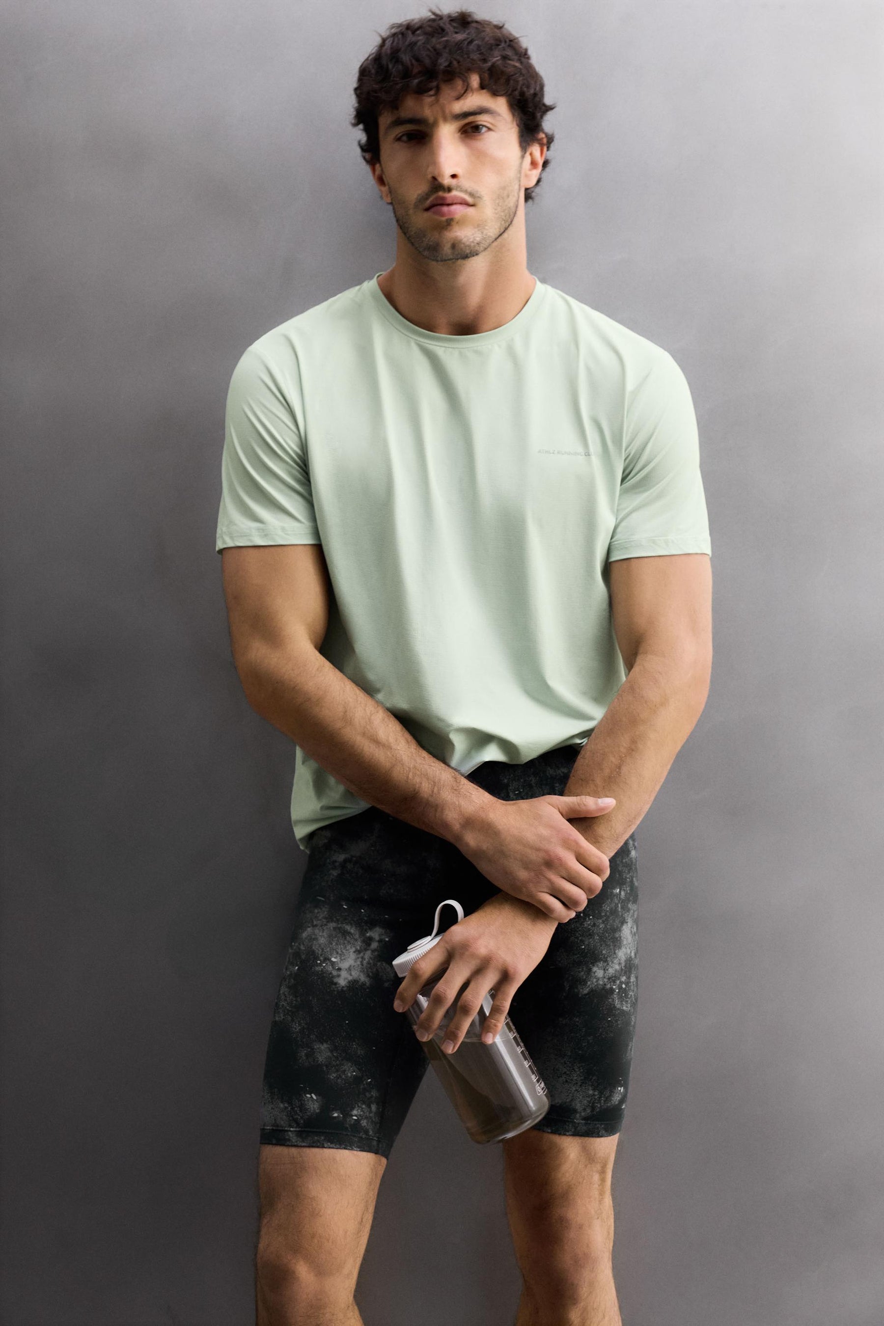 ABSTRACT PRINT RUNNING TIGHTS - Image 6