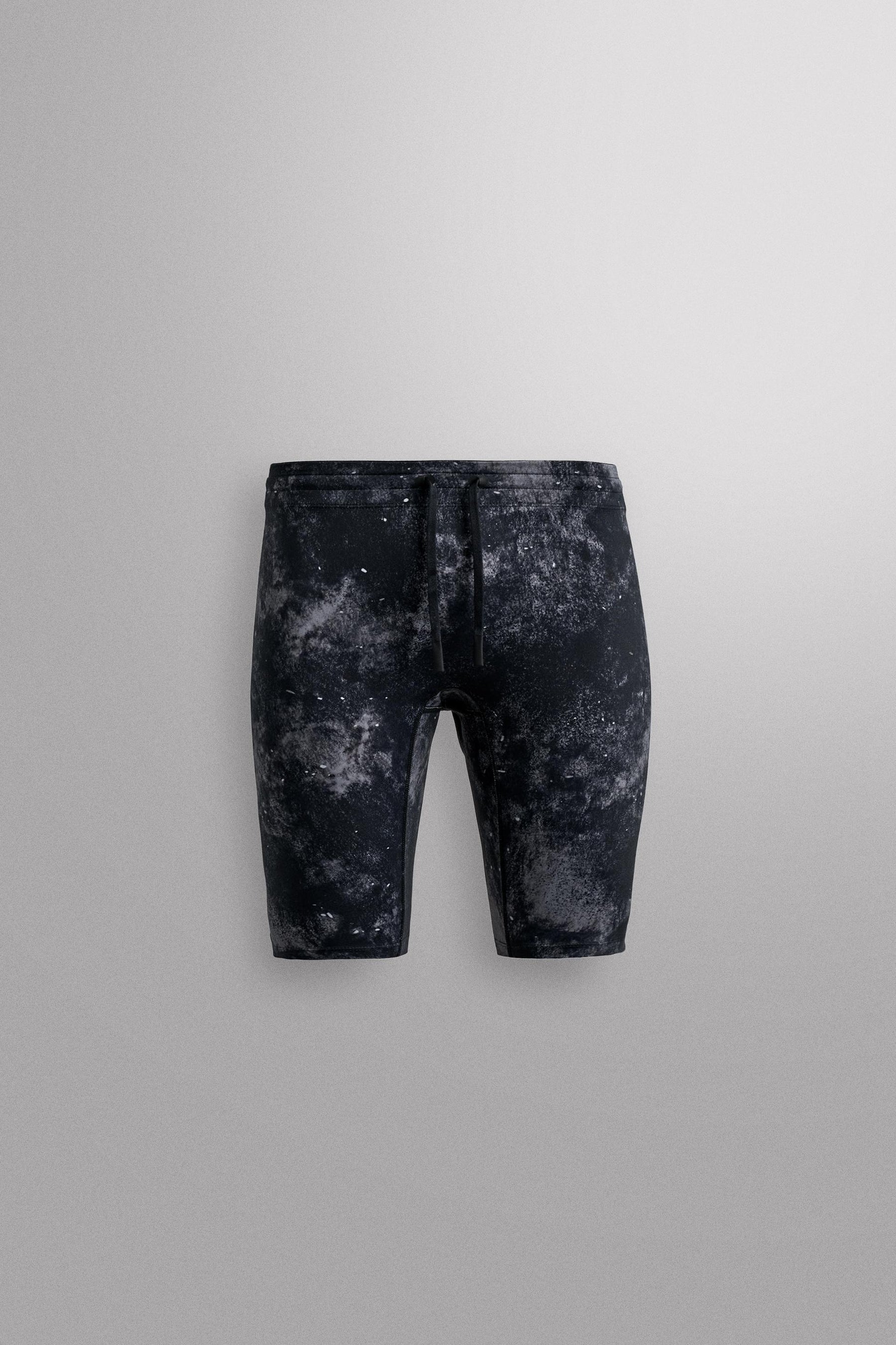ABSTRACT PRINT RUNNING TIGHTS - Image 7