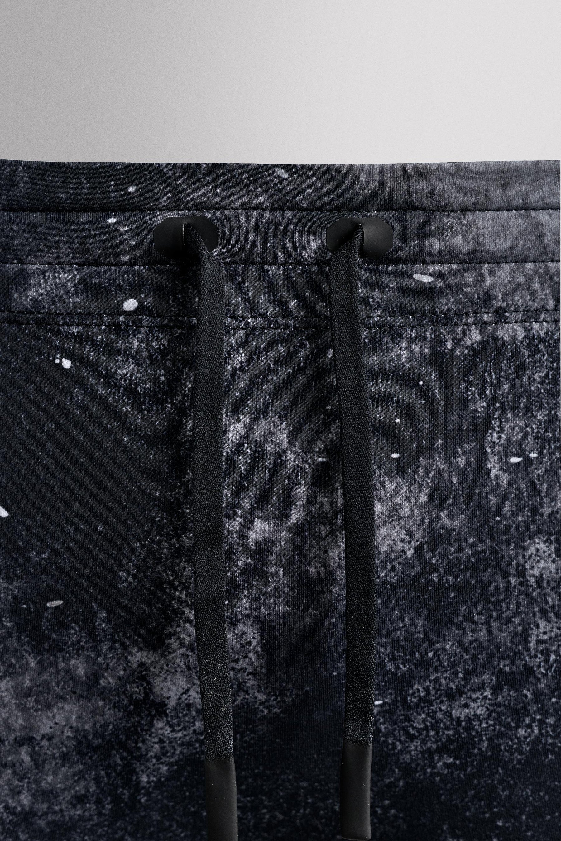 ABSTRACT PRINT RUNNING TIGHTS - Image 9