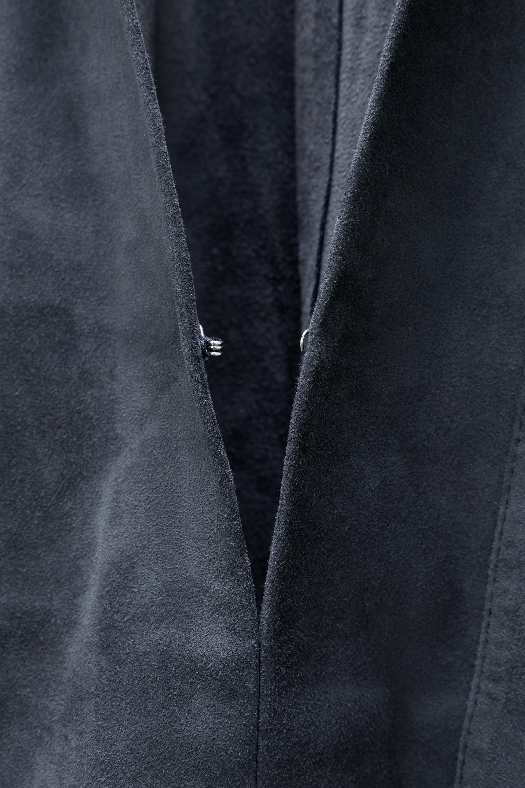 Suede Leather Pocket Shirt