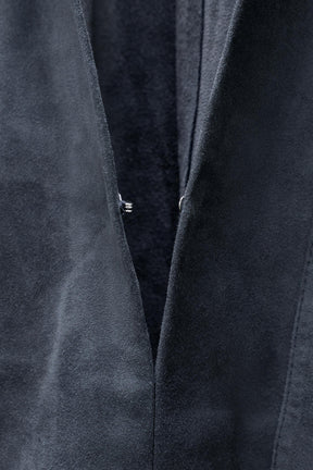 Suede Leather Pocket Shirt