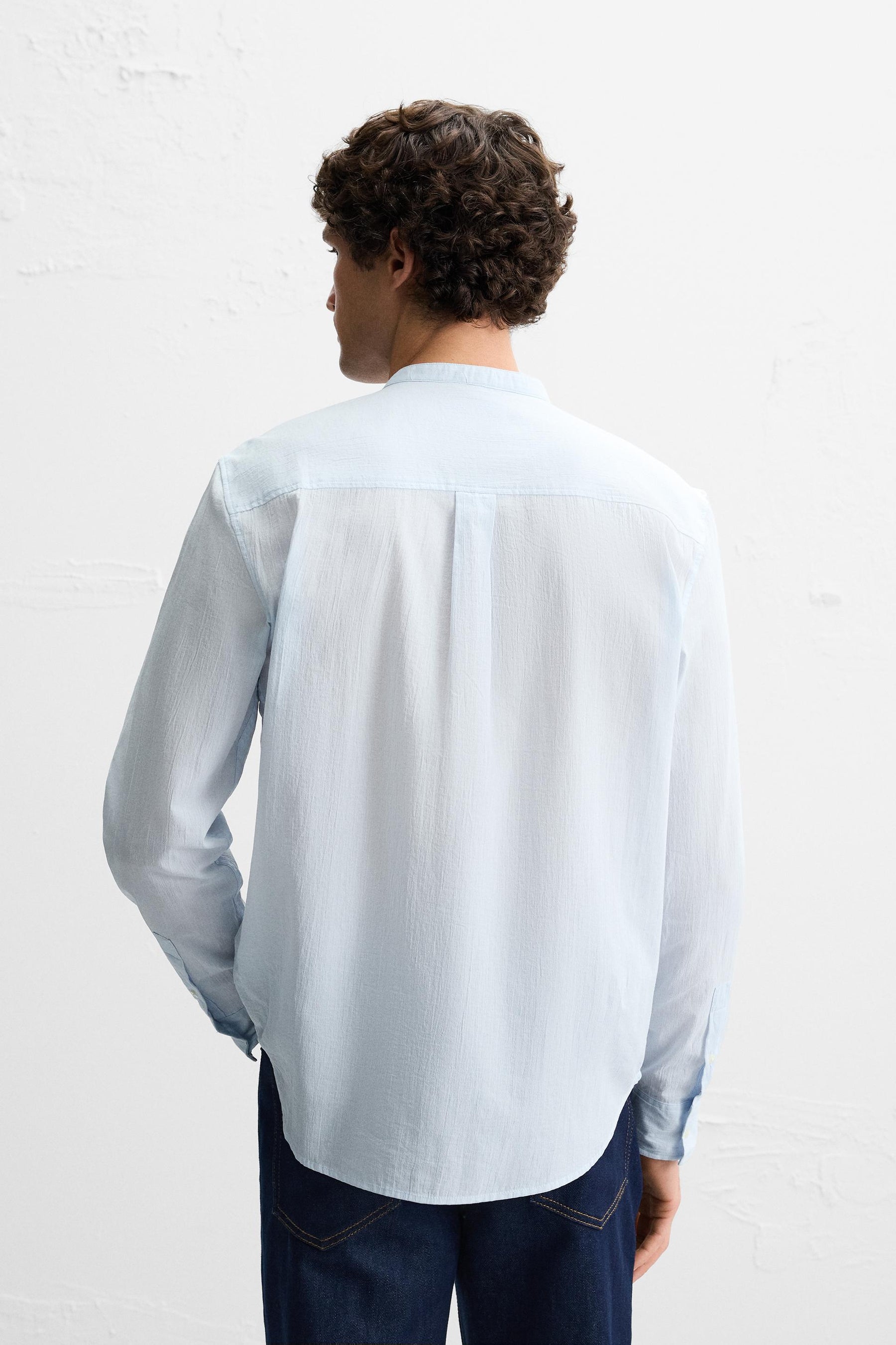 CREASED-EFFECT SHIRT - Image 3