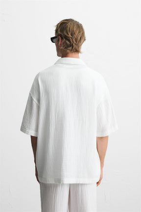 CREASED-EFFECT SHIRT - Image 3