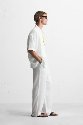 CREASED-EFFECT SHIRT - Image 4