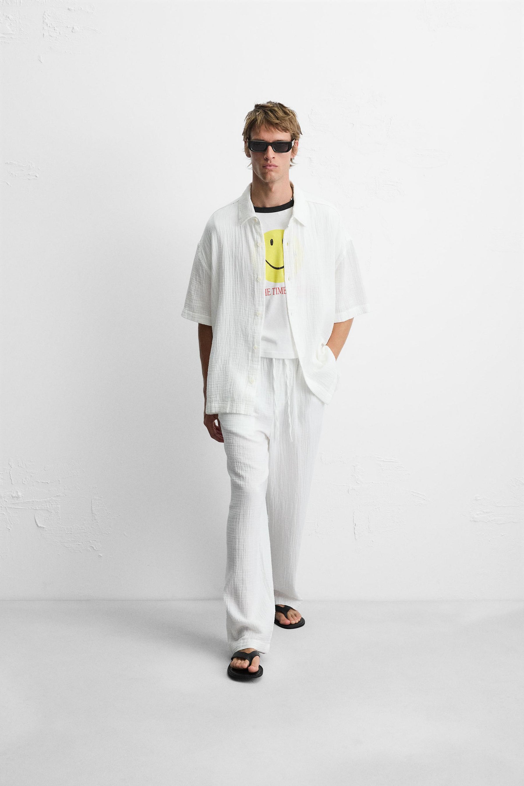 CREASED-EFFECT SHIRT - Image 6