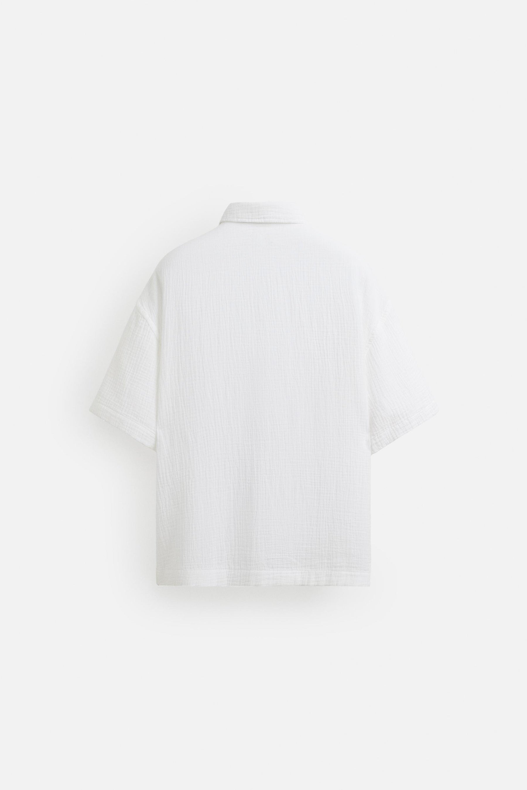 CREASED-EFFECT SHIRT - Image 7
