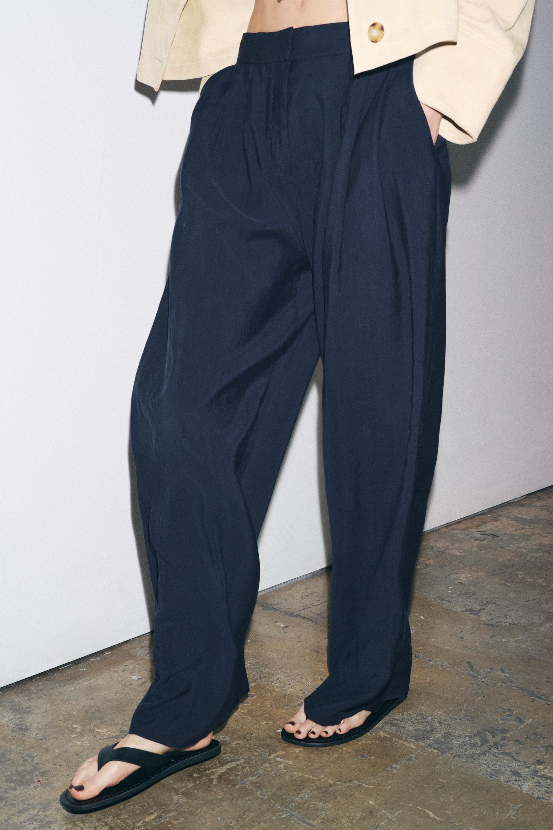 Pleated Trousers