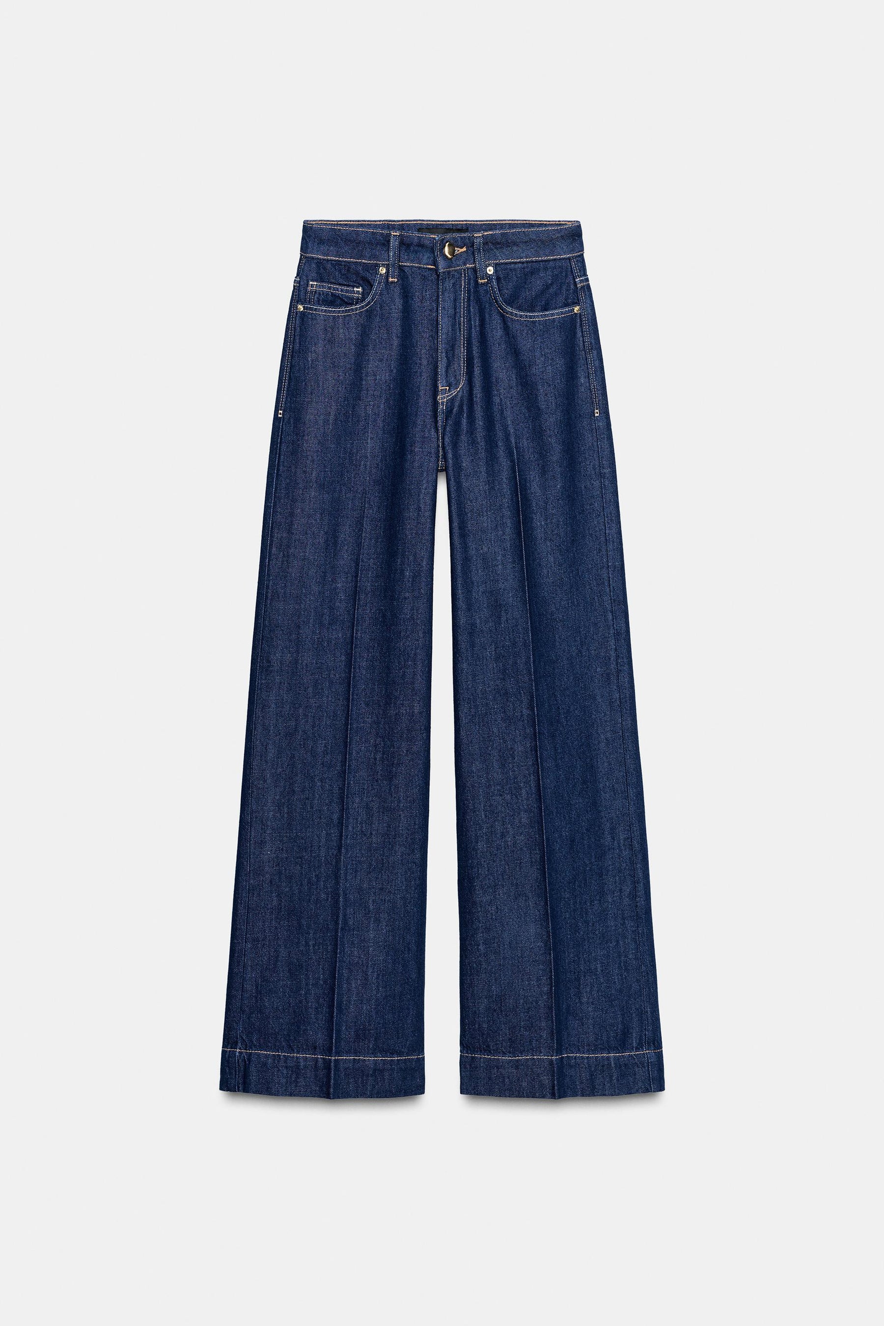 Straight High-Waist Jeans