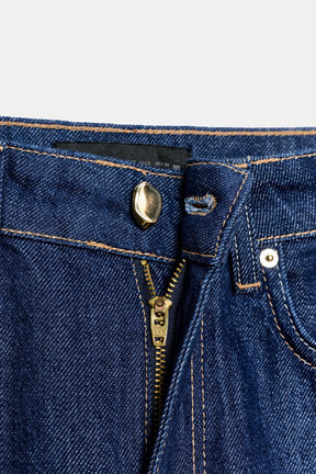 Straight High-Waist Jeans