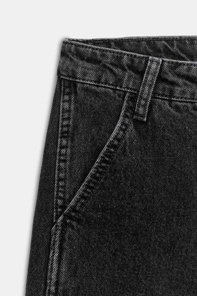 High-waist culottes jeans