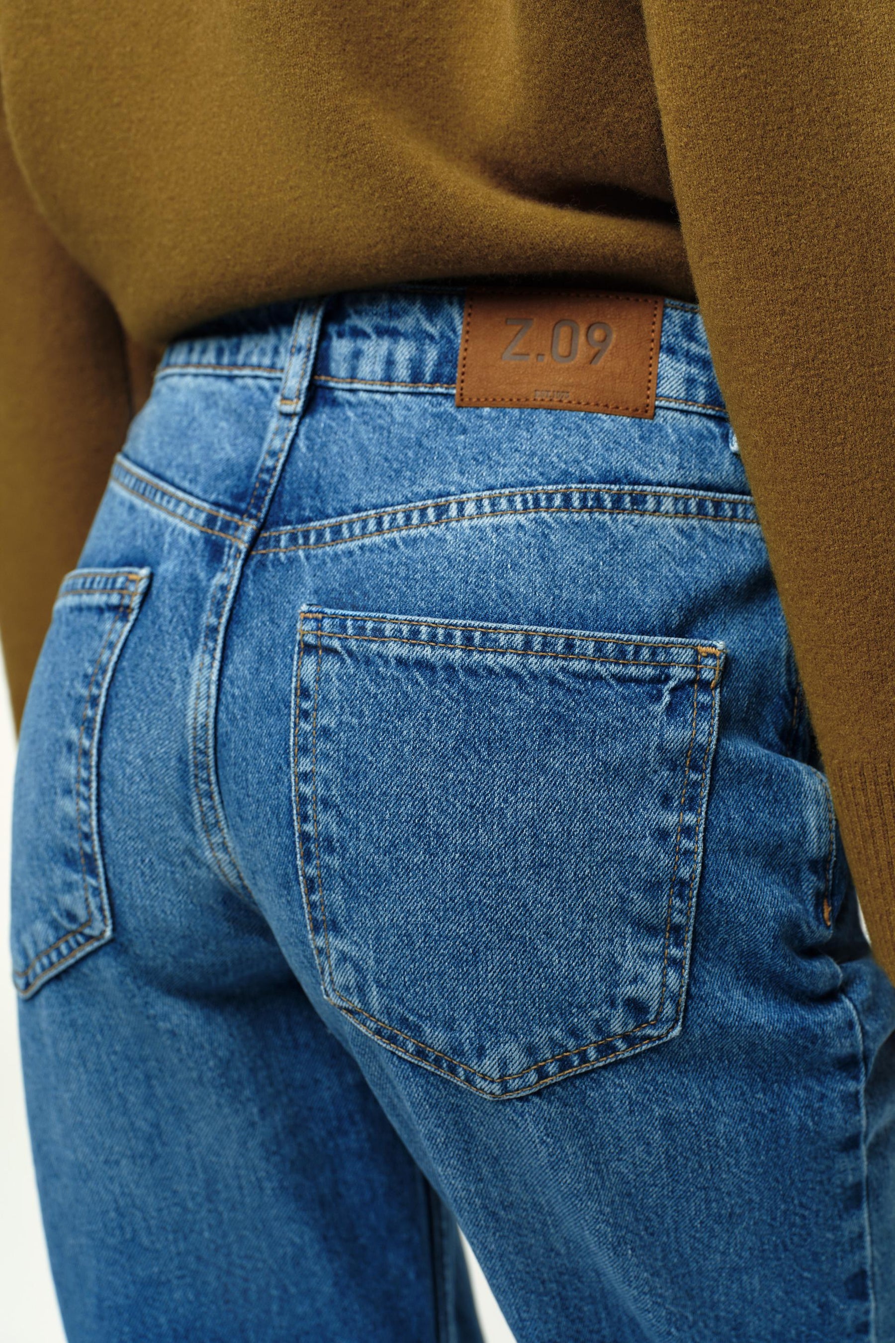 Straight High-Waist Full Length