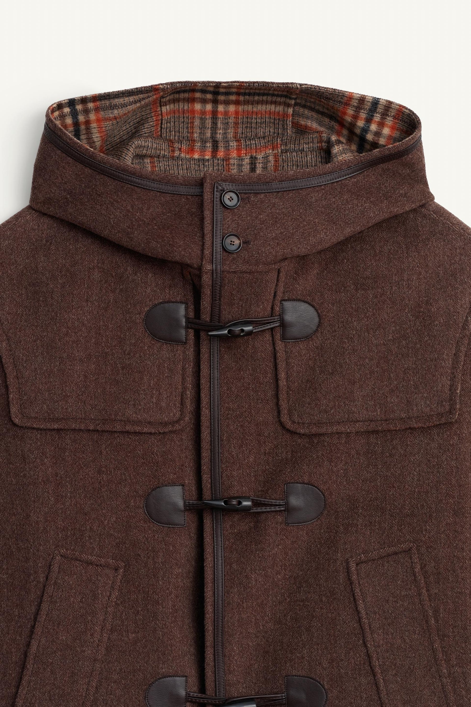 Wool Contrast Coat - Image 9