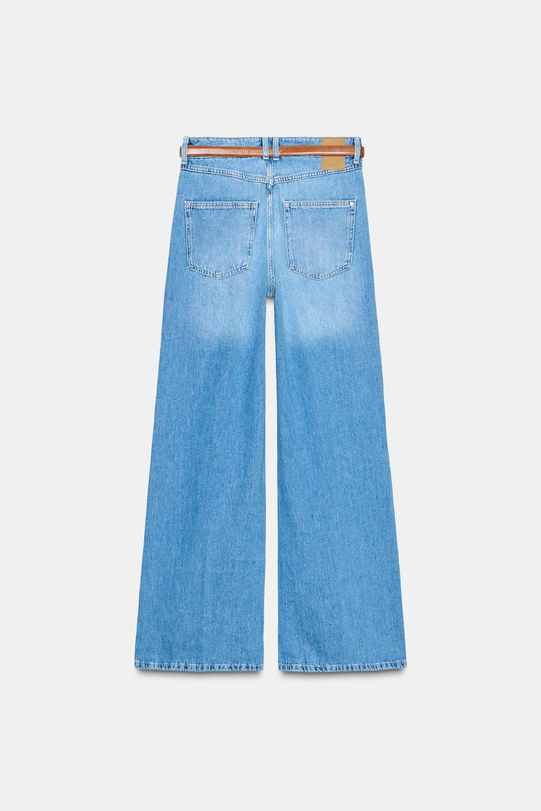 High-Waist Wide-Leg Jeans